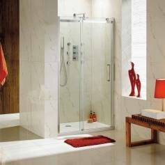 EasyClean Sliding Door Shower Enclosure for Alcove - 1100mm 